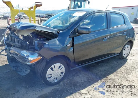 2024 Mitsubishi Mirage Es из США, поврежденный, VIN ML32AUHJ3RH035420